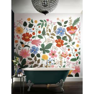 90 sq. ft. Strawberry Fields Mural Peel and Stick Wallpaper
