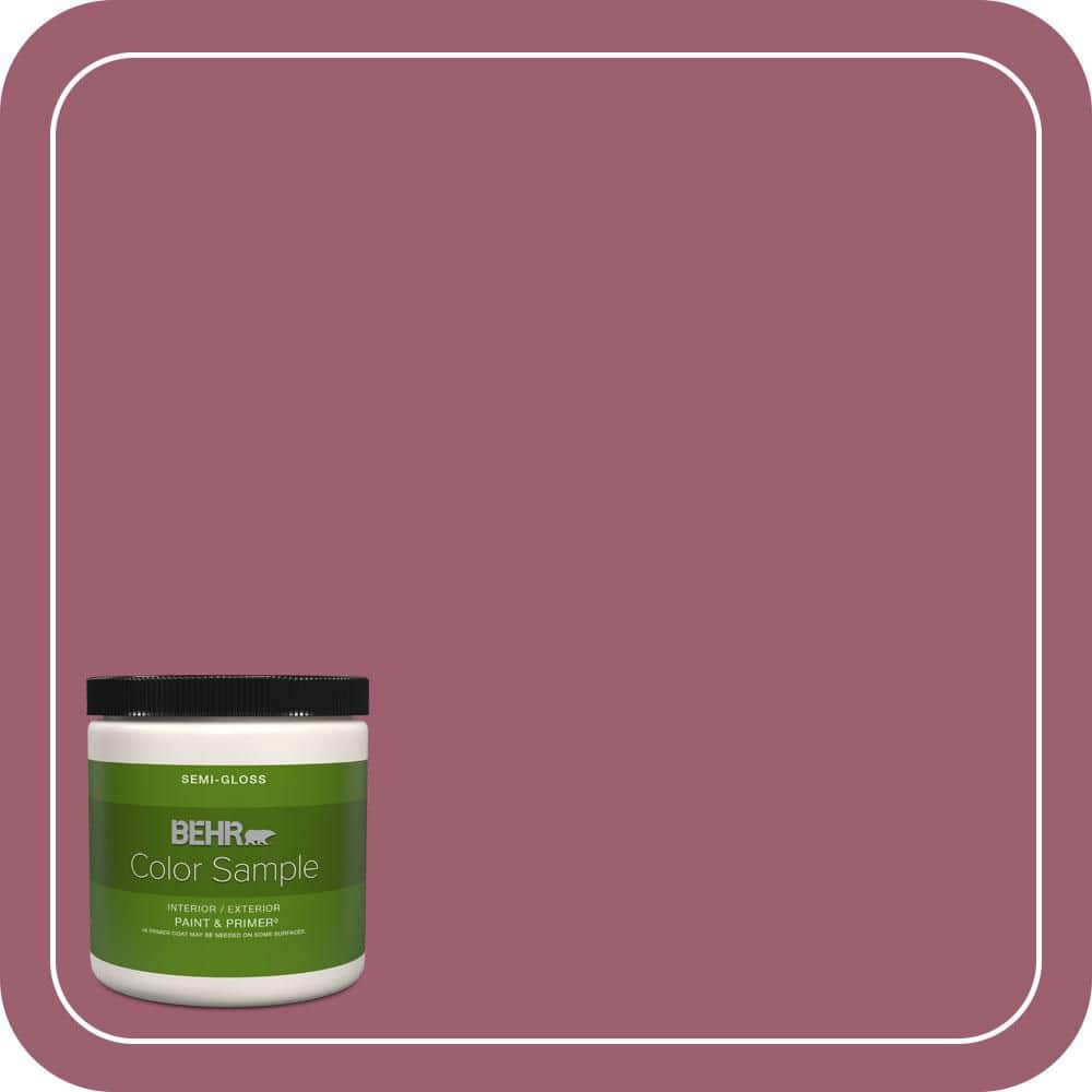 8 oz. #M130-6 Tropical Hibiscus Semi-Gloss Interior/Exterior Paint & Primer Color Sample price history on PriceWatchPro