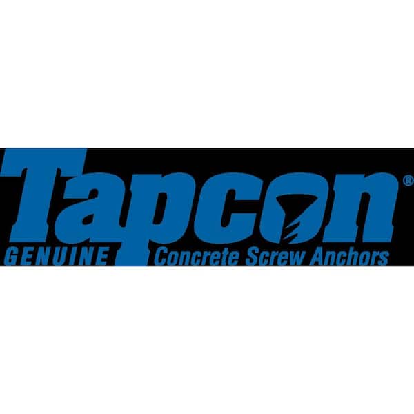 Tapcon 3/16 in. x 3-1/4 in. Phillips-Flat-Head Concrete Anchors (8-Piece) 24107