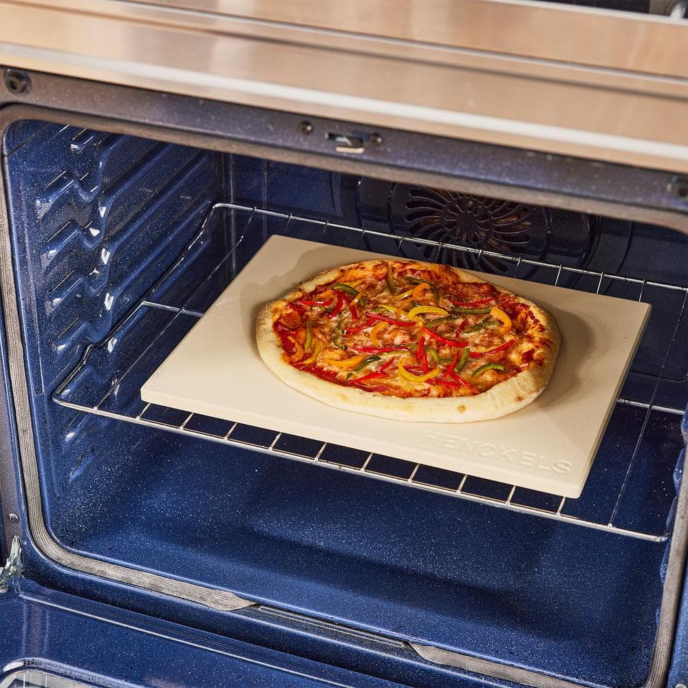 Henckels Beige Ceramic BBQ Pizza Stone