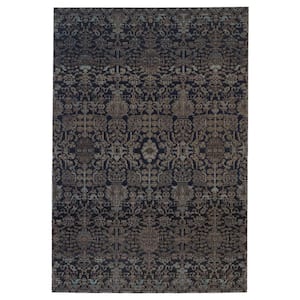 Trellis Grey 2 ft. 6 in. x 4 ft. Accent Rug