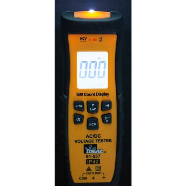 IDEAL Voltage And Continuity Tester, GFCI, And Flashlight, 52 OFF