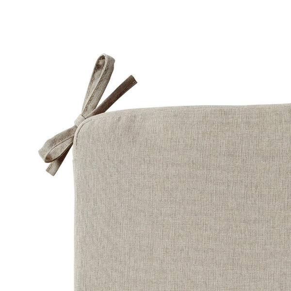 HAVEN WAY 18 in. x 18 in. 1-Piece Universal Outdoor Dining Chair Cushion in  Beige (2-Pack) 89-BG02DC - The Home Depot