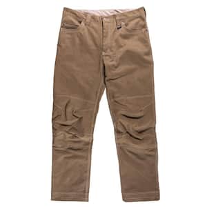 Madison Men's 34 in. W x 33 in. L Cactus Cotton/Spandex Everyday Work Pant