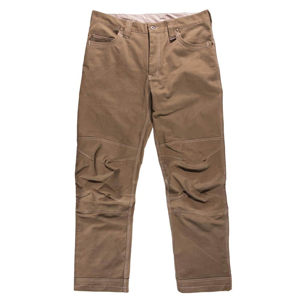 DEWALT Madison Men's 36 in. W x 31 in. L Cactus Cotton/Spandex Everyday  Work Pant DXWW50033-CTS-36/31 - The Home Depot