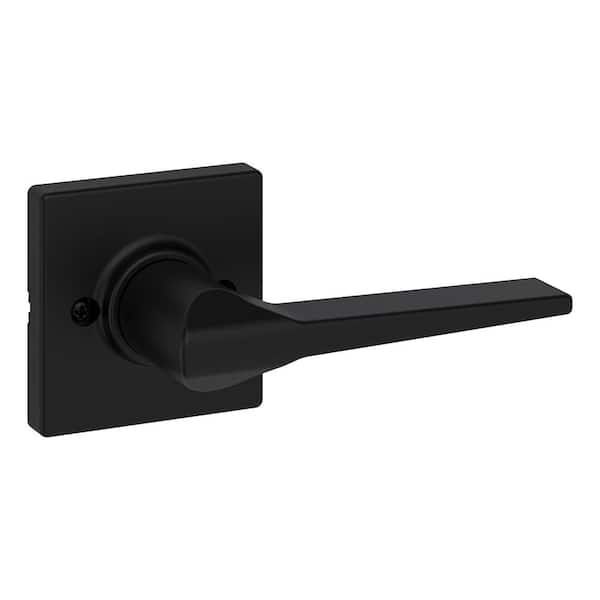Hollis Matte Black Half-Dummy Door Lever