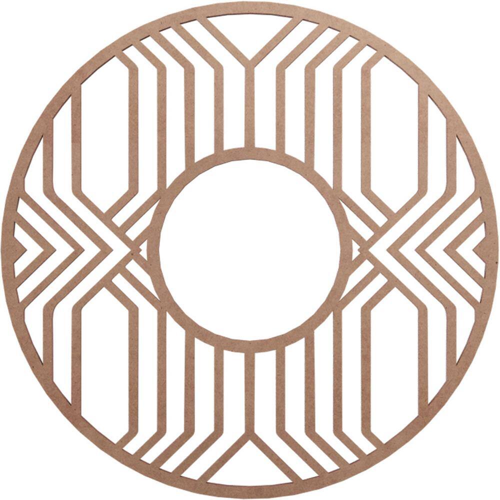 0.375 in. x 6.625 in. x 18 in. Wood Medallion Moulding price history on PriceWatchPro