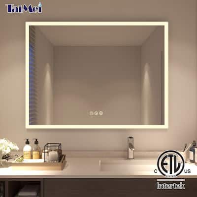 Frameless Bathroom Mirrors Bath, How Much Does It Cost To Install A Vanity Light In Philippines