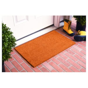 Collins Orange Pastel Doormat, 24" x 36"