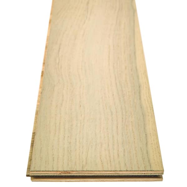 Shaw Rodeo Drive Prada White Oak 1/2 in. T X 5 in. W Tongue and Groove Engineered Hardwood Flooring (27.9 sq.ft./case)