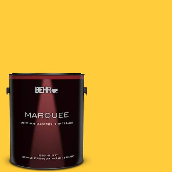 BEHR MARQUEE 1 gal. #S-G-360 Bright Star Flat Exterior Paint & Primer