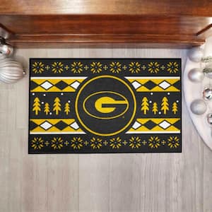 Grambling State Tigers Holiday Sweater Starter Mat Accent Rug - 19in. x 30in.