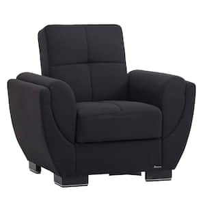 Basics Air Collection Convertible Dark Blue Armchair with Storage