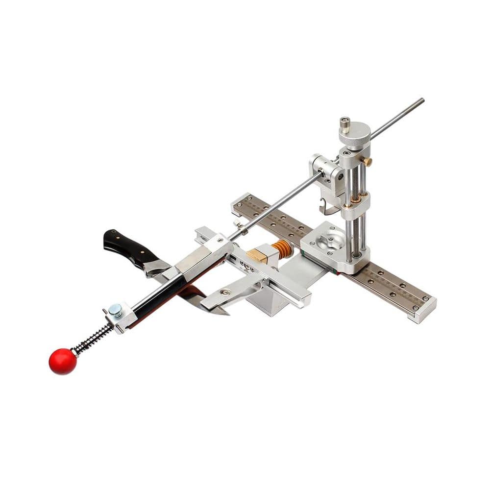 10in. 180-3000 Grit Whetstone Sharpener, Aluminum Alloy and Stainless Steel, 360Â° Flipping, Adjustable Dual Clamp