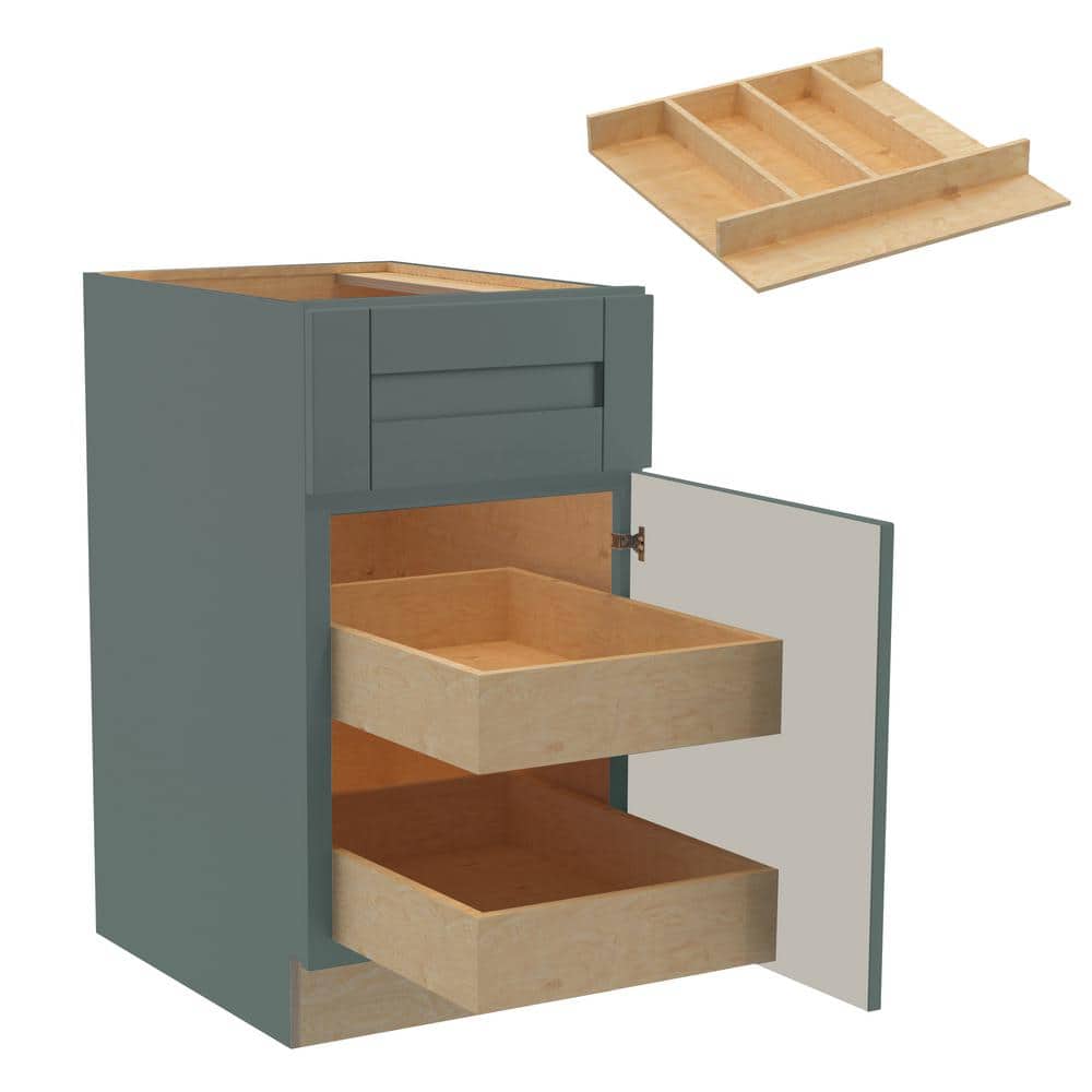 Washington 18 in. W x 24 in. D x 34.5 in. H Assembled Plywood Base Kitchen 