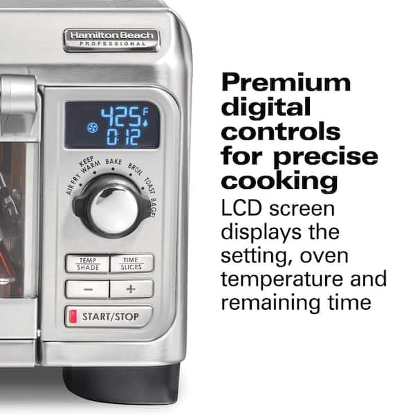Hamilton Beach Sure-Crisp® Air Fryer Countertop Toaster Oven, Stainless  Steel - 31418