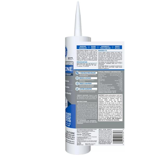 Tek Bond Siliconized Acrylic Caulk – 6er Pack 10,1 Oz, Für Fenster & Türen