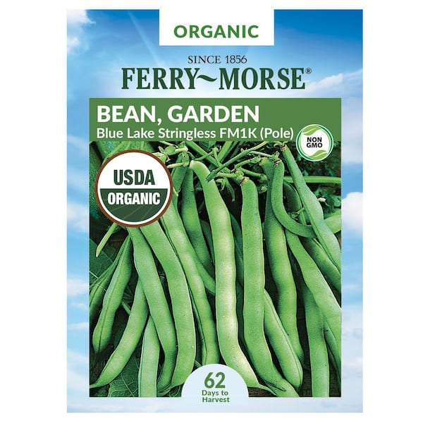 Ferry-Morse Organic Bean Blue Lake Stringless Fruit Seed 0788 - The ...