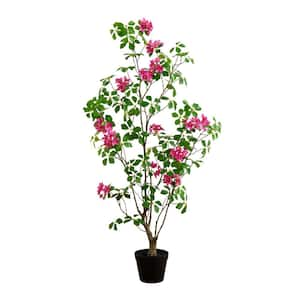 4 ft. Artificial Dogwood Tree with Real Touch Leaves