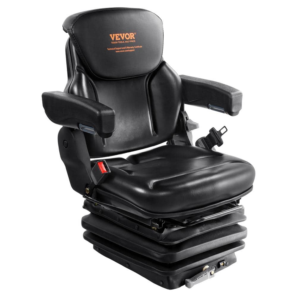 Universal Tractor seat Suspension, Fold Down Forklift Seat with Adjustable Angle Back, Micro Switch, Seatbelt price history on PriceWatchPro