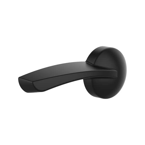 Champion Pro Toilet Lever with Metal Arm and Metal Handle in Matte Black