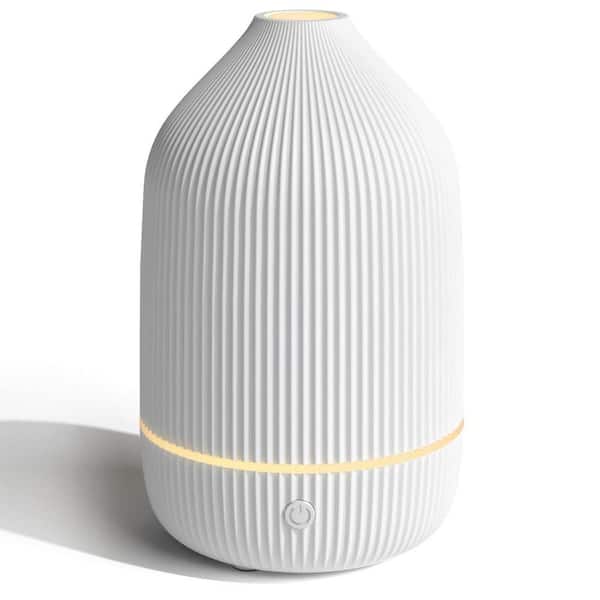 100ml Ultrasonic Essential Oil Diffuser Compact Aromatherapy Diffuser w/ 7 LED Lights and Auto Shut Off for Home/Office