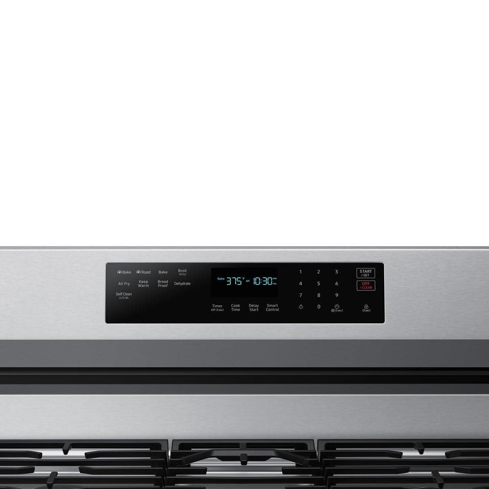 Samsung 6.0 Cu. Ft. Stainless Steel Smart Gas Range with Convection