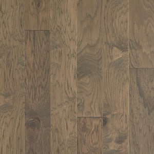 Hampshire Barnboard Hickory 3/8 in.T X 6.3 in. W  Wire Brushed Engineered Hardwood Flooring (30.48 sq.ft./case)