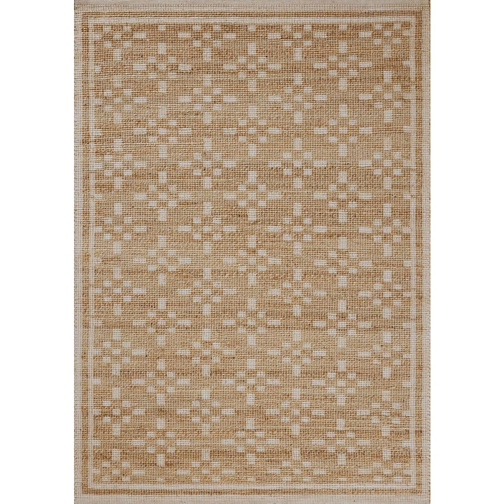 Loloi Chris Love Julia Judy Natural / Ivory 2 ft. 3 in. x 3 ft. 9
