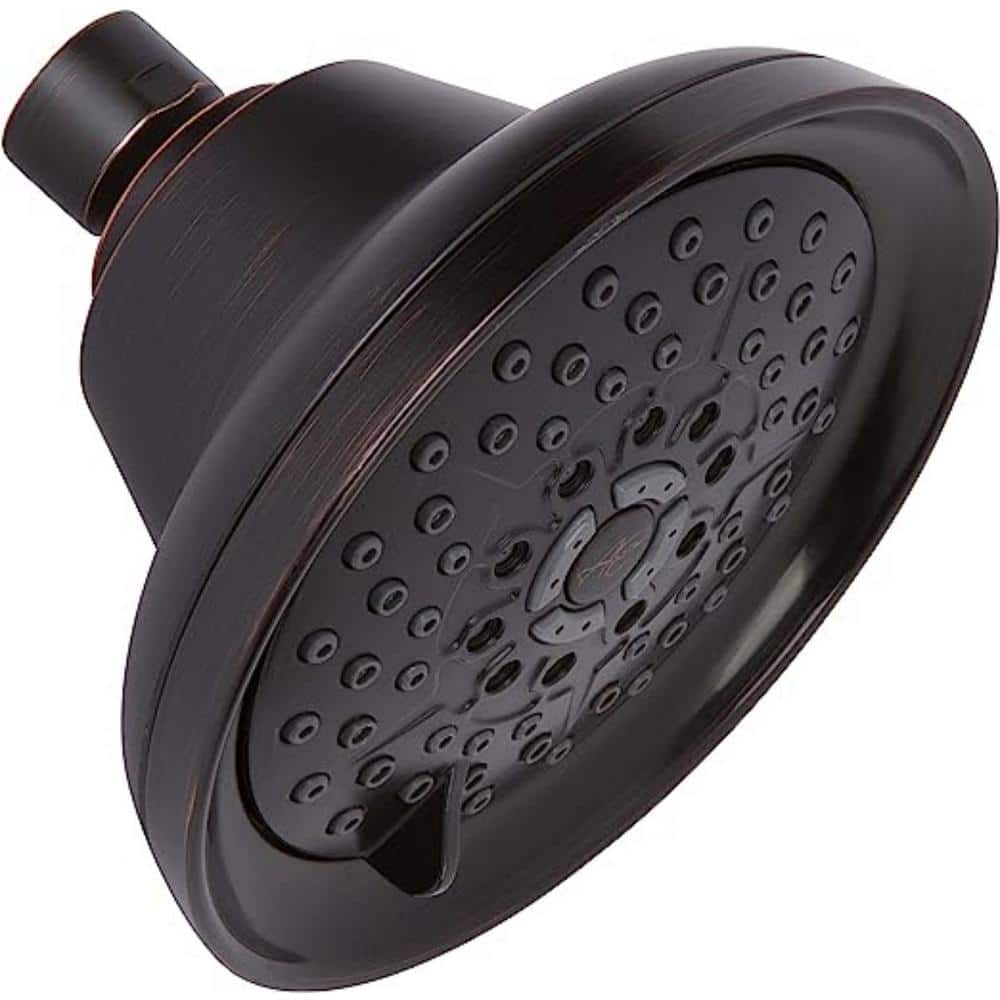 Rainfall Showerhead 3-Spray Patterns with 2.5 GPM 5 in. Wall Mount Rain Fix