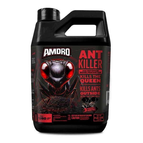 AMDRO 1 lb. 1,080 sq. ft. Outdoor Ant Killer Granule Bait for Home Perimeters with 3-Month Control