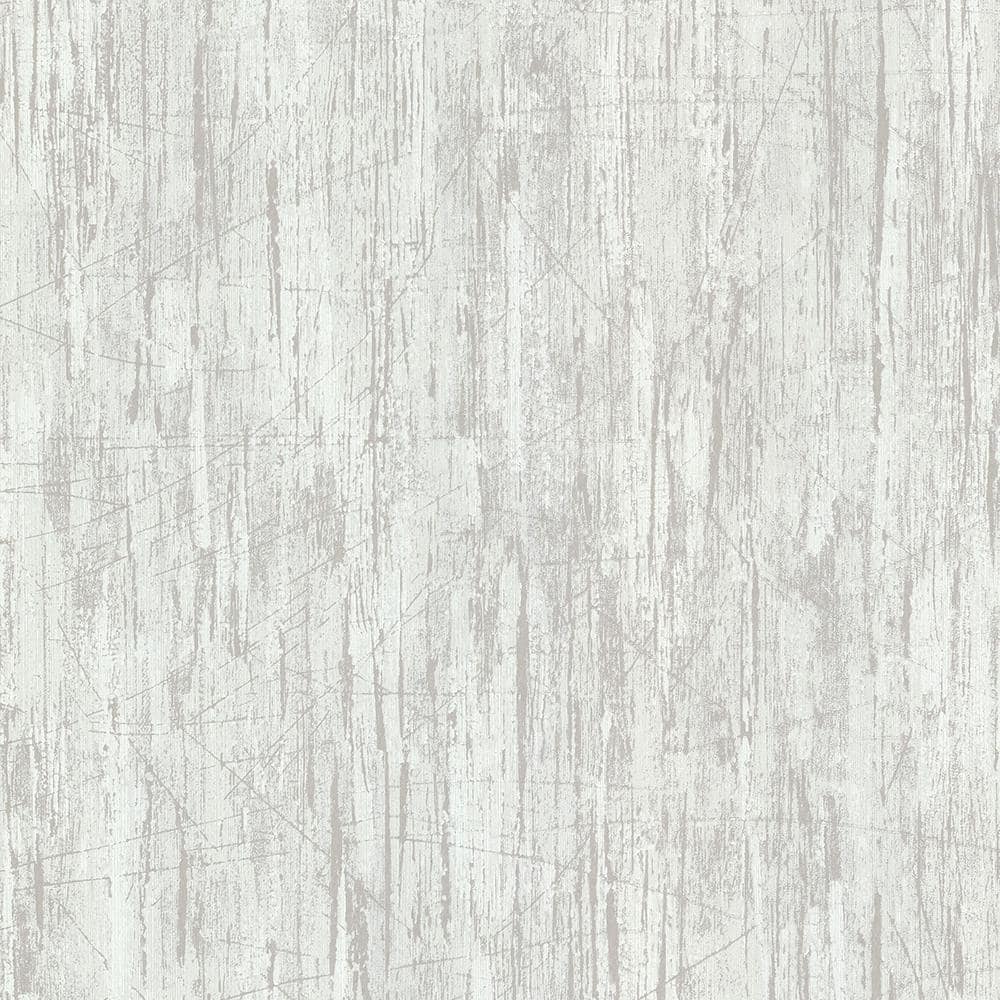 Catskill Taupe Distressed Wood Washable Wallpaper Sample