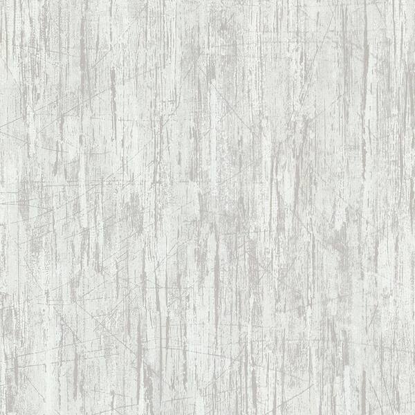 Advantage Catskill Taupe Distressed Wood Washable Wallpaper Sample