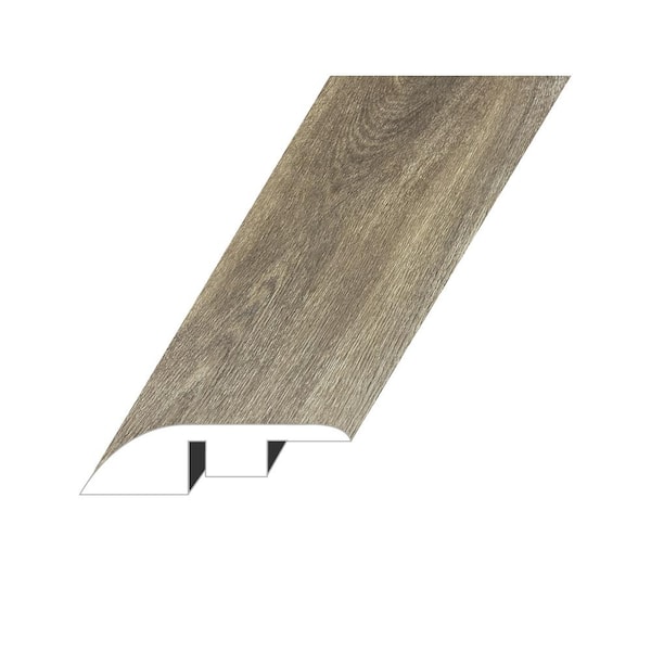 null Vagabond Pastoral Brown 0.6 in. Thick x 1.8 in. W x 94.5 in. L ESPC Vinyl Reducer Molding