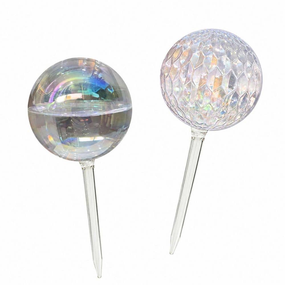 17 oz. Glass Bulb Planter Self Watering Globe for Indoor Outdoor Potted Plants, Efficient Watering, 2-Pack price history on PriceWatchPro