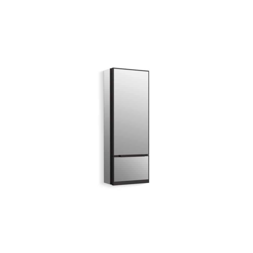 Collage 12 in. x 32 in. Framed Rectangular Medicine Cabinet with Mirror Right-Hinged price history on PriceWatchPro