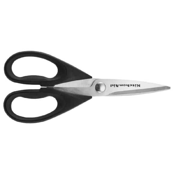 KitchenAid 8.72 in. Black All Purpose Shears with Protective