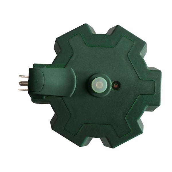 Commercial Electric 5-Outlet Outdoor Adapter, GRN CT-093 - The Home Depot