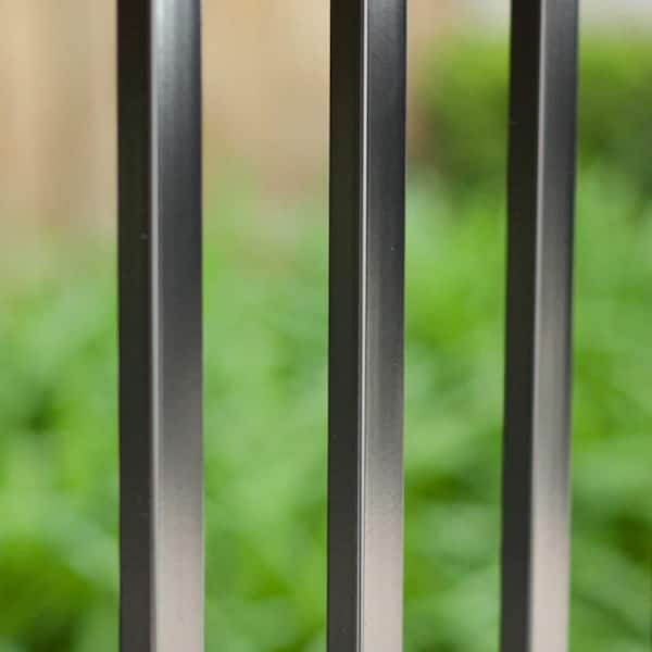  SRNSAEB Square Wrought Iron Balusters Post, Hollow