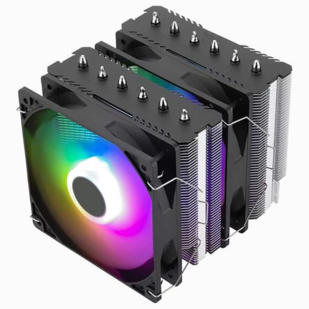 Peerless Assassin 120 SE ARGB CPU Air Cooler Dual 120mm PWM Fans Aluminium Heatsink Black for AMD Intel price history on PriceWatchPro