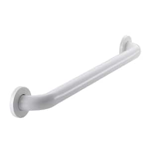 24 in. x 1-1/2 in. Concealed Screw ADA Compliant Grab Bar in White