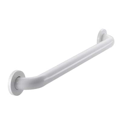 Glacier Bay 24 in. x 1-1/2 in. Concealed Screw ADA Compliant Grab Bar in White