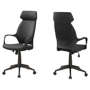 Jasmine 1-Piece Black Office Chair