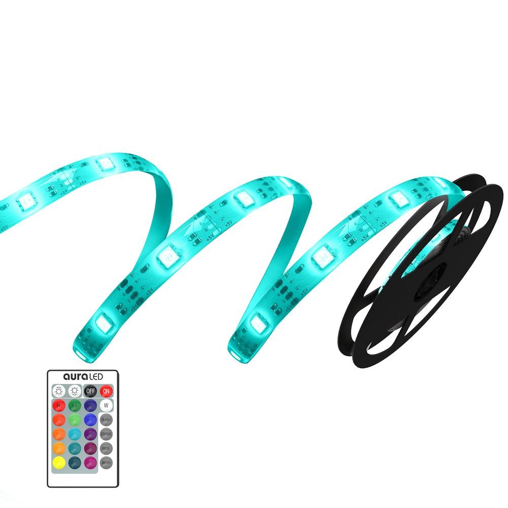 LED 2-Pack 14 ft. Color Strip Light Kit
