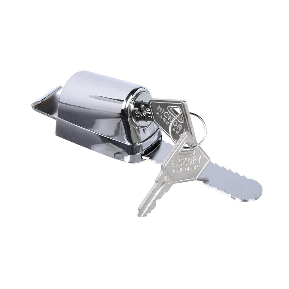 Polished Chrome Classic One-Sided Travel Lock Deadbolt