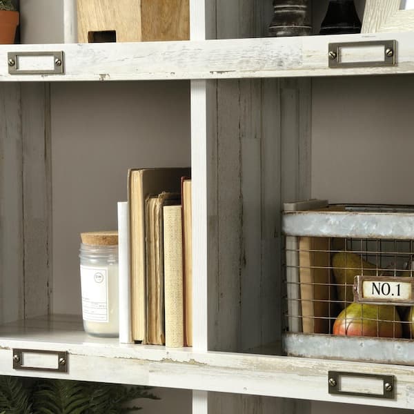 Sauder Barrister Lane Tall Bookcase - White Plank