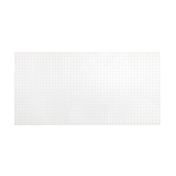 Handprint 1/4 in. x 2 ft. x 4 ft. White Plastic Pegboard Project Panel
