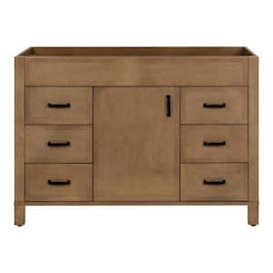 Winsome 48 in. W x 21.85 in. D x 34.41 in. H Bath Vanity Cabinet without Top in Sand