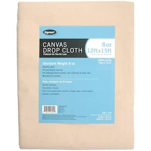 11 ft. 6 in. x 14 ft. 6 in., 8 oz. Canvas Drop Cloth