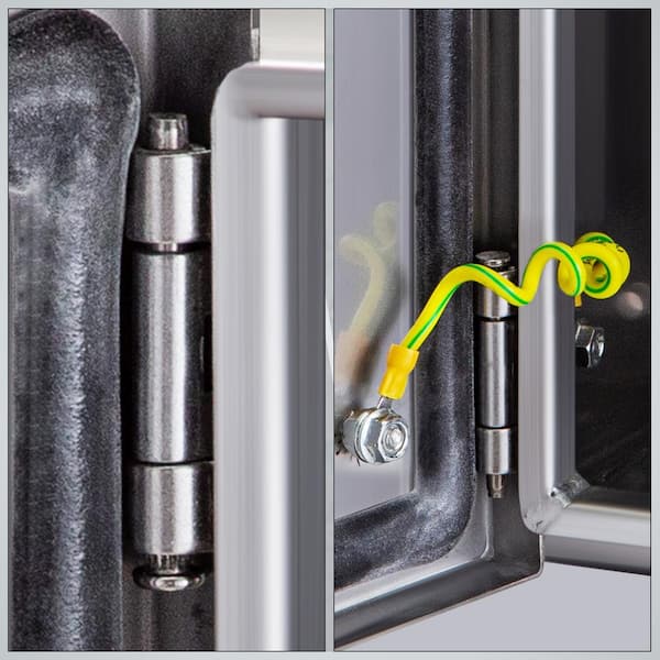 VEVOR 576 cu. in. Electrical Enclosure Box 12 x 8 x 6 in VEVOR 576 cu. in. Electrical Enclosure Box 12 x 8 x 6 in